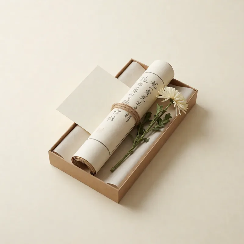 Mounted Scroll Calligraphy — Gift Edition