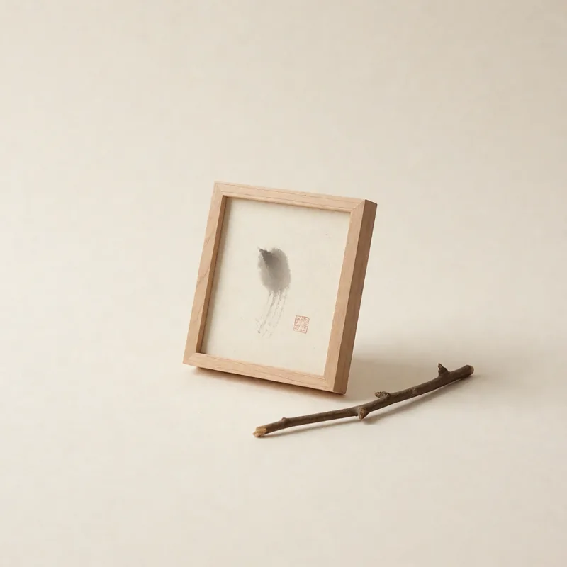 Solar Term Birth Card — Framed